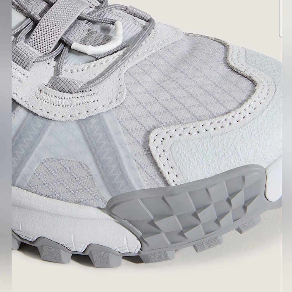 Vans Gray and White Athletic Shoes - Picture 7 of 14